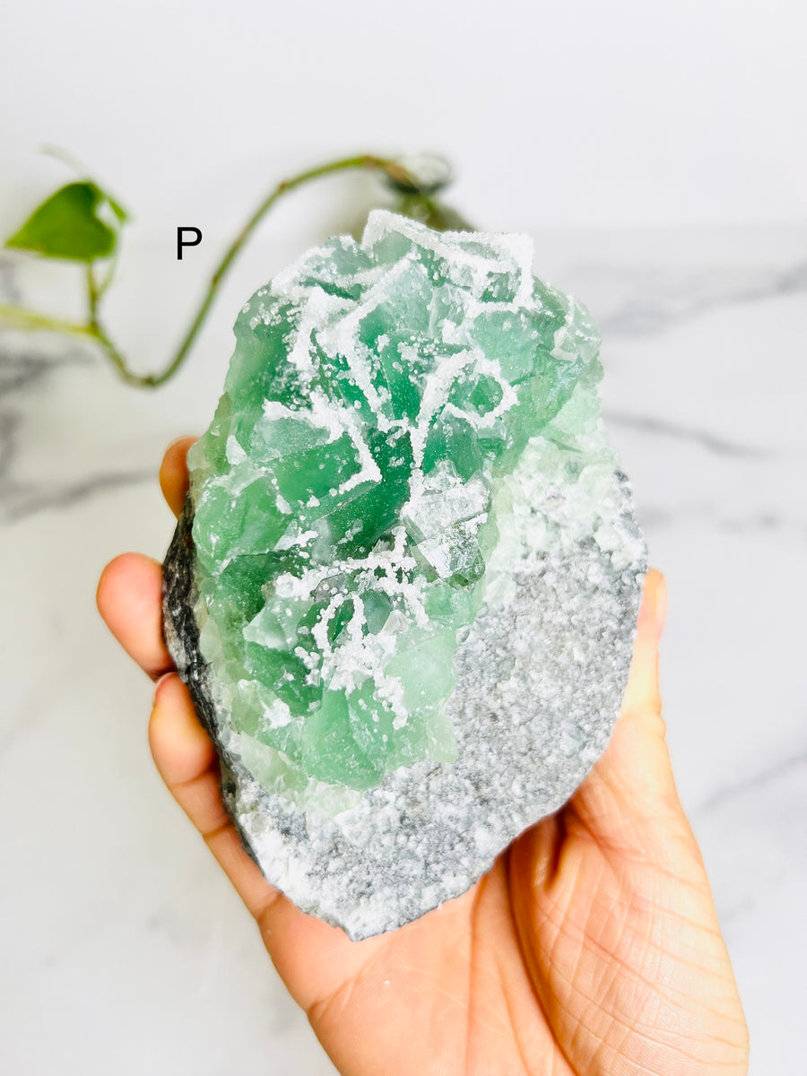 Sugar Fluorite Specimen