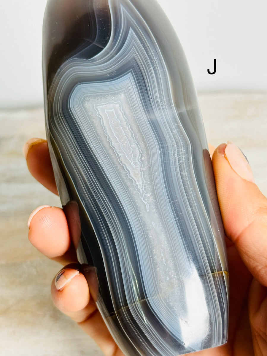 Orca Agate Freeform