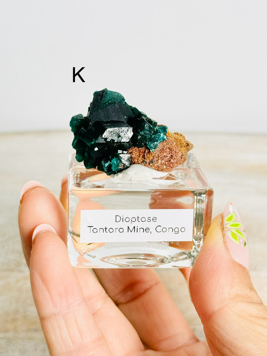 Dioptase from Congo