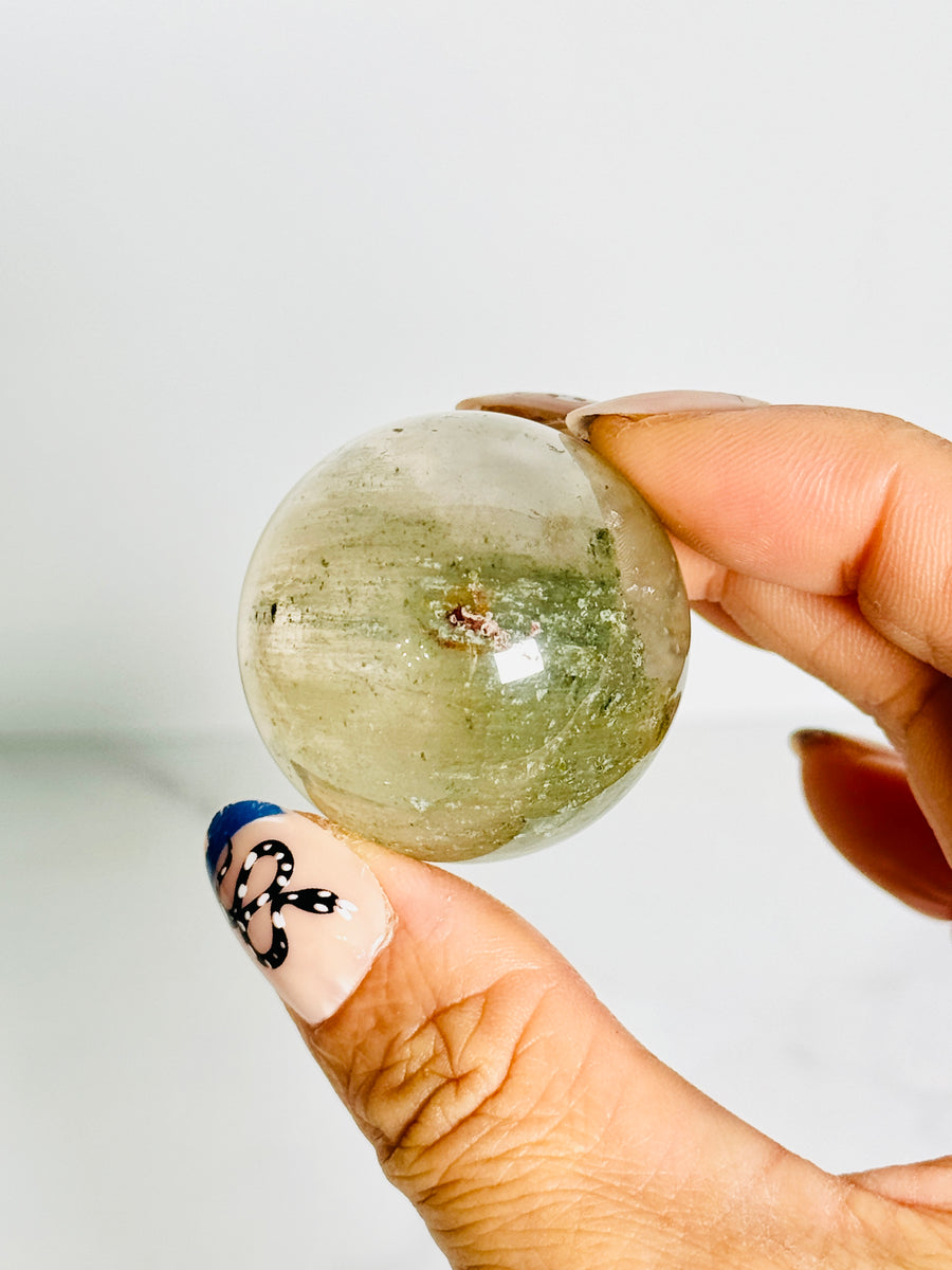 IMPERFECT Garden Quartz Sphere