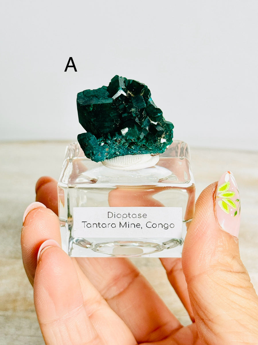 Dioptase from Congo