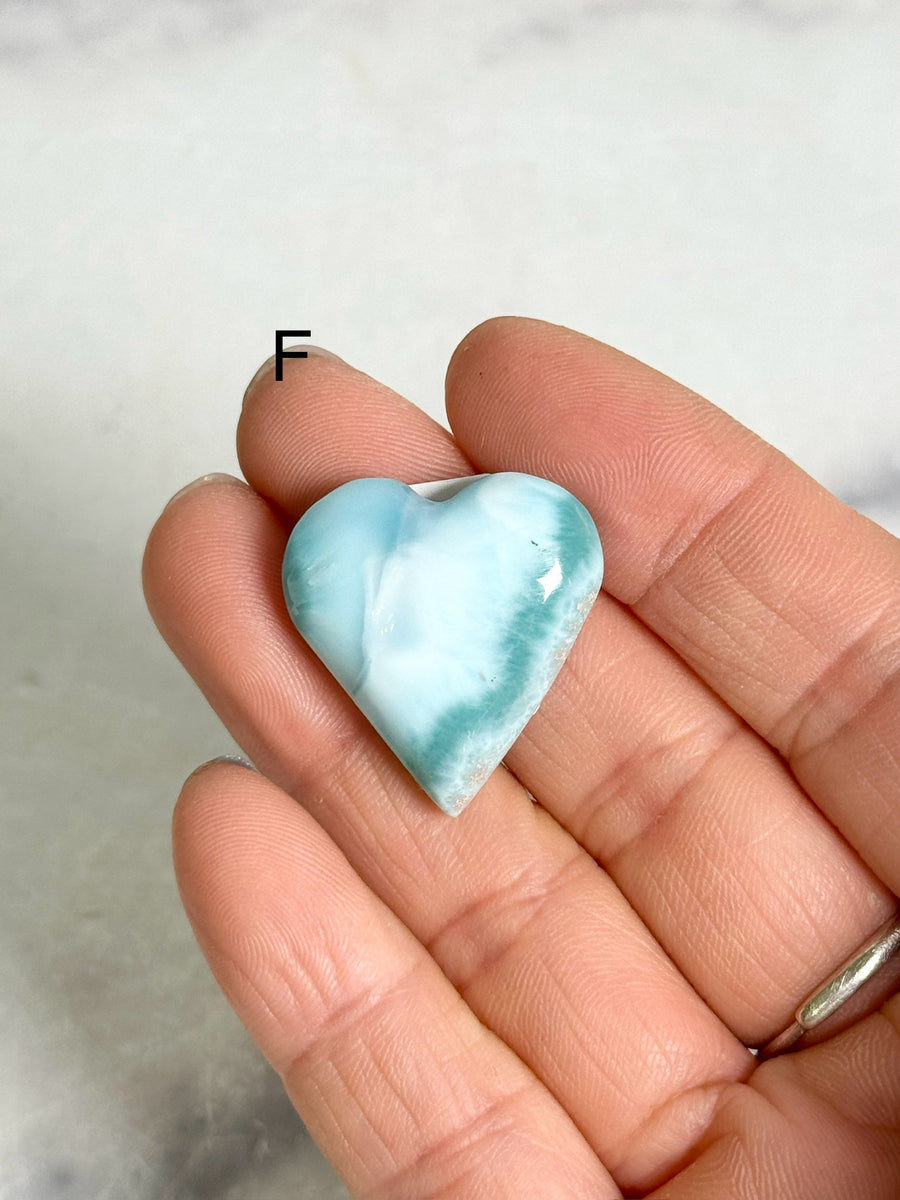 Larimar Carving