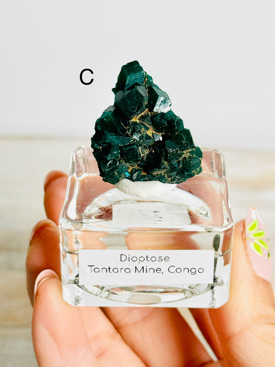 Dioptase from Congo