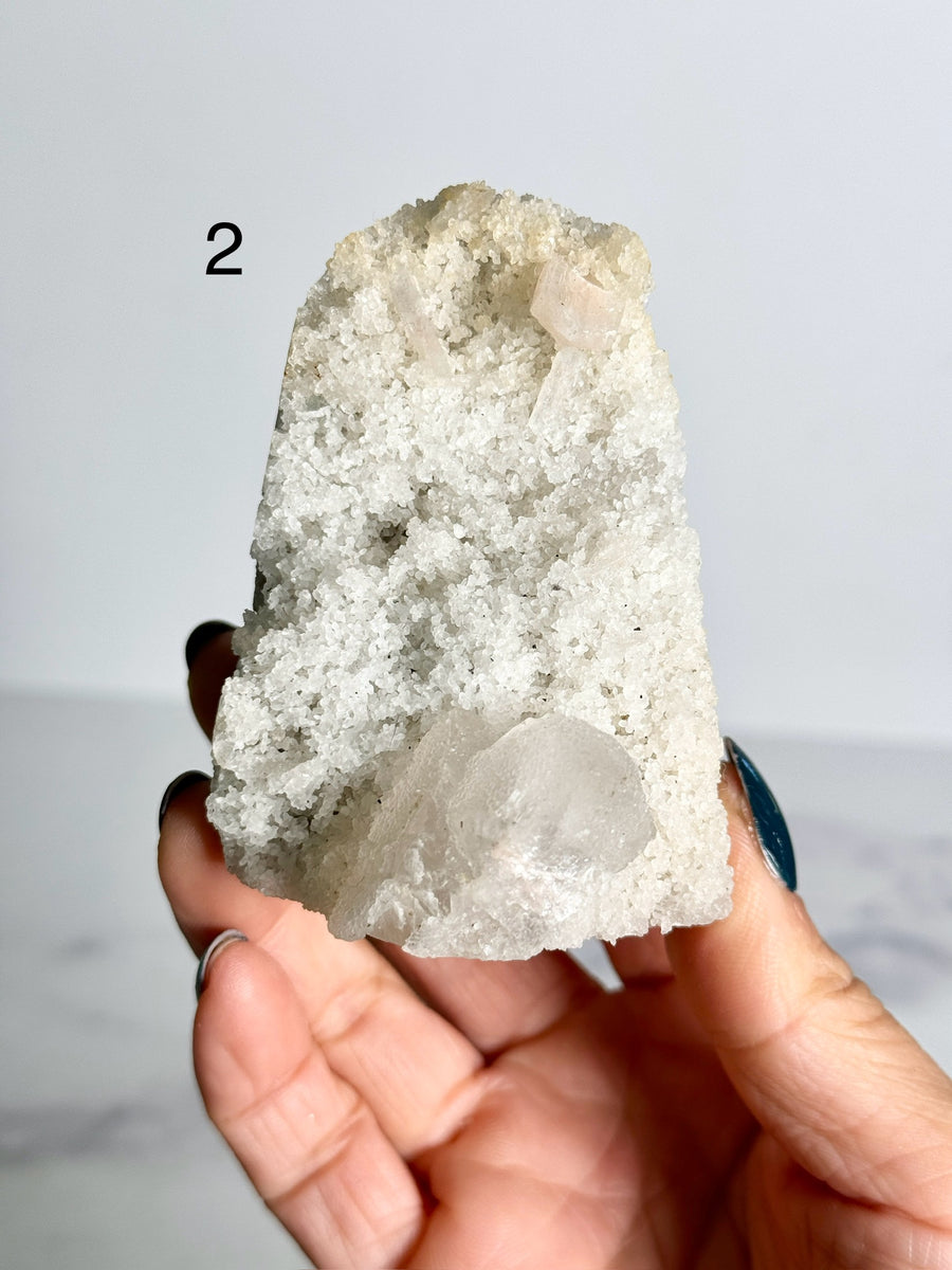 IMPERFECT Apophyllite Cut Base