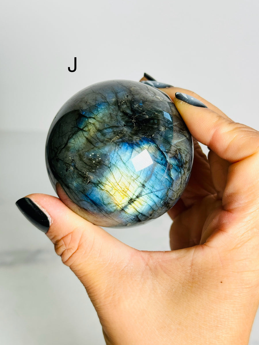 IMPERFECT Labradorite Sphere