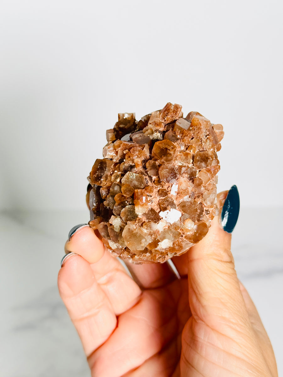 IMPERFECT Red Aragonite Cluster