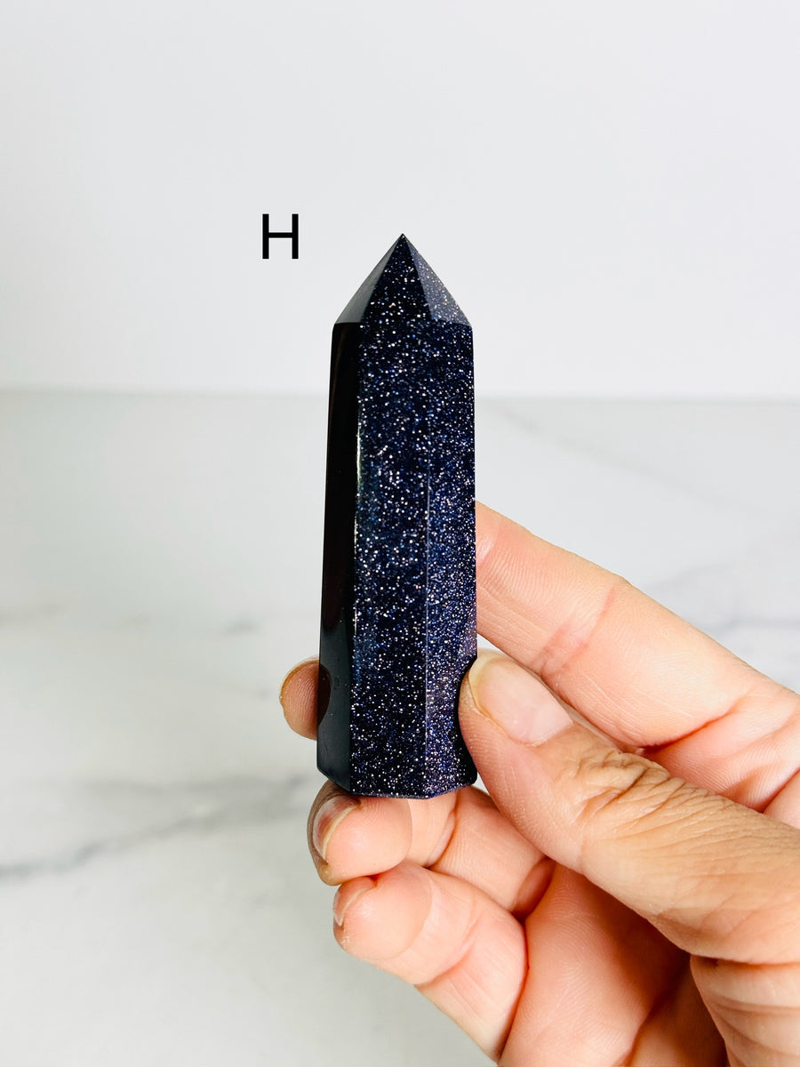 Blue Goldstone Tower