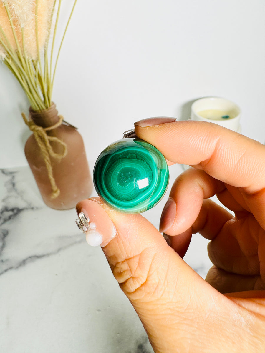 Small Malachite Sphere