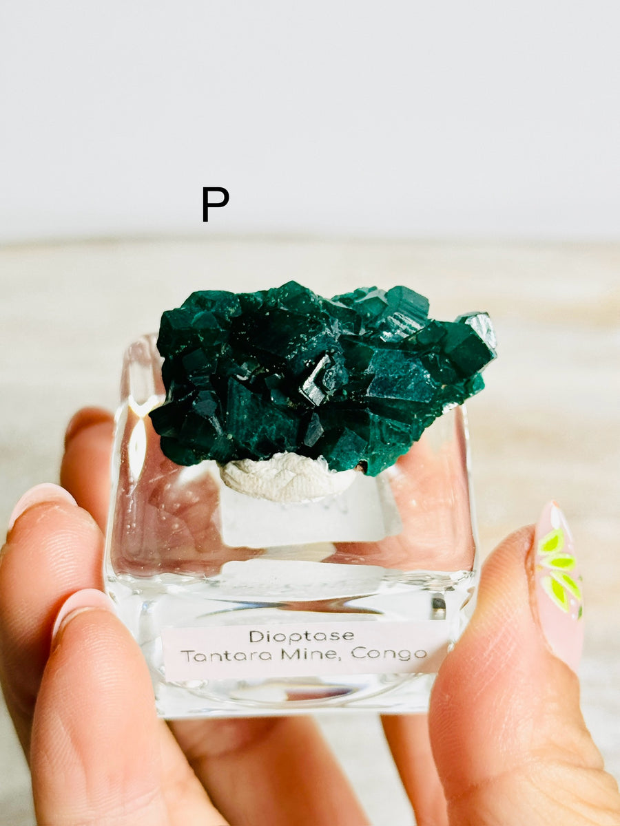 Dioptase from Congo