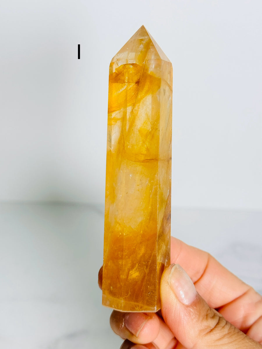 Golden Healer (Hematoid Quartz) Tower