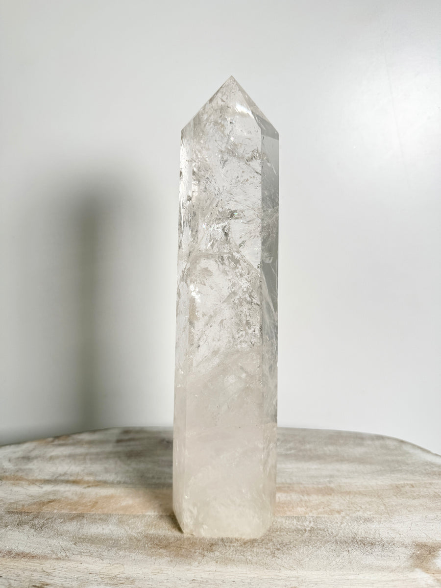 Clear Quartz Tower