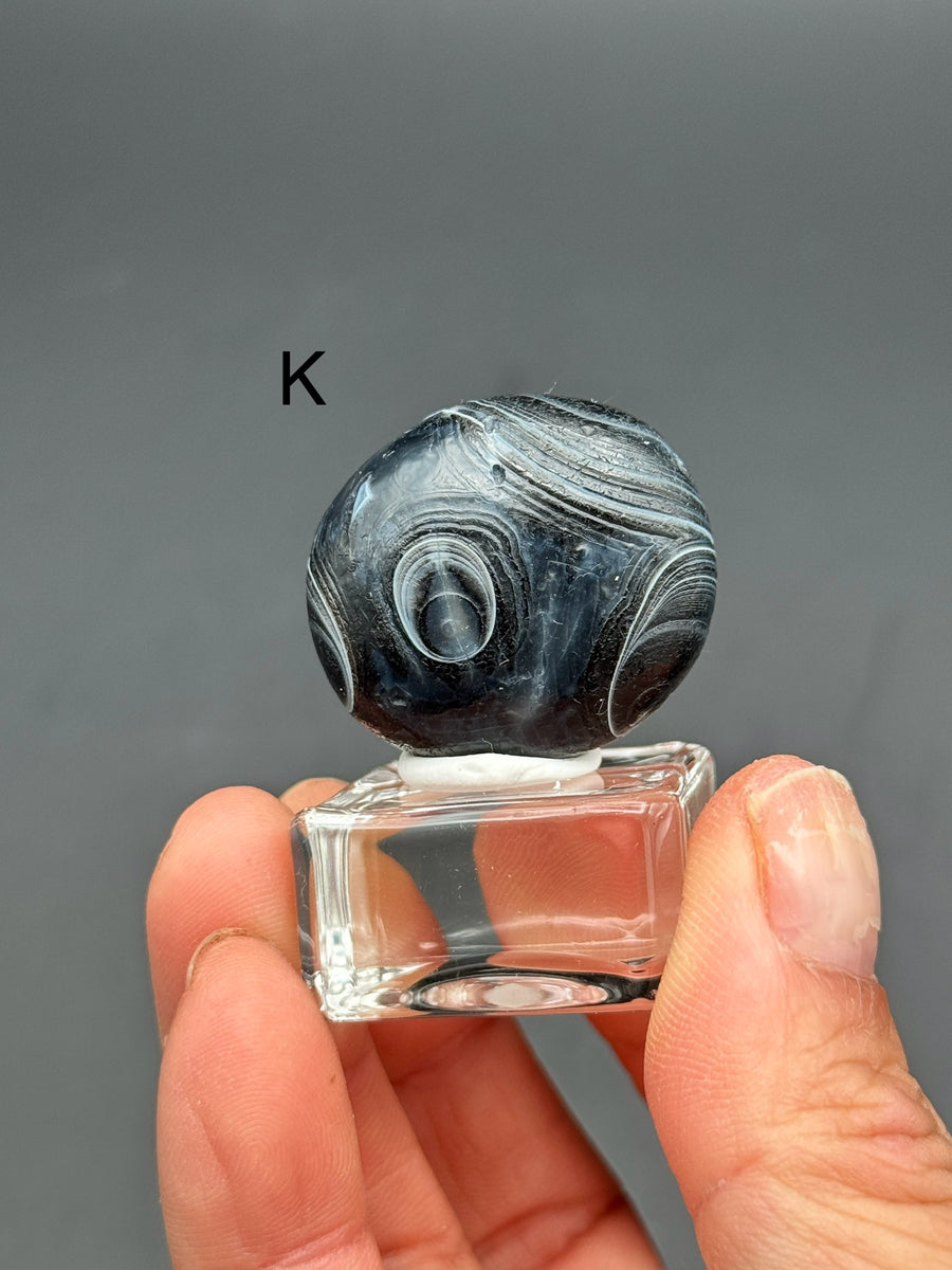 Black Gobi Agate