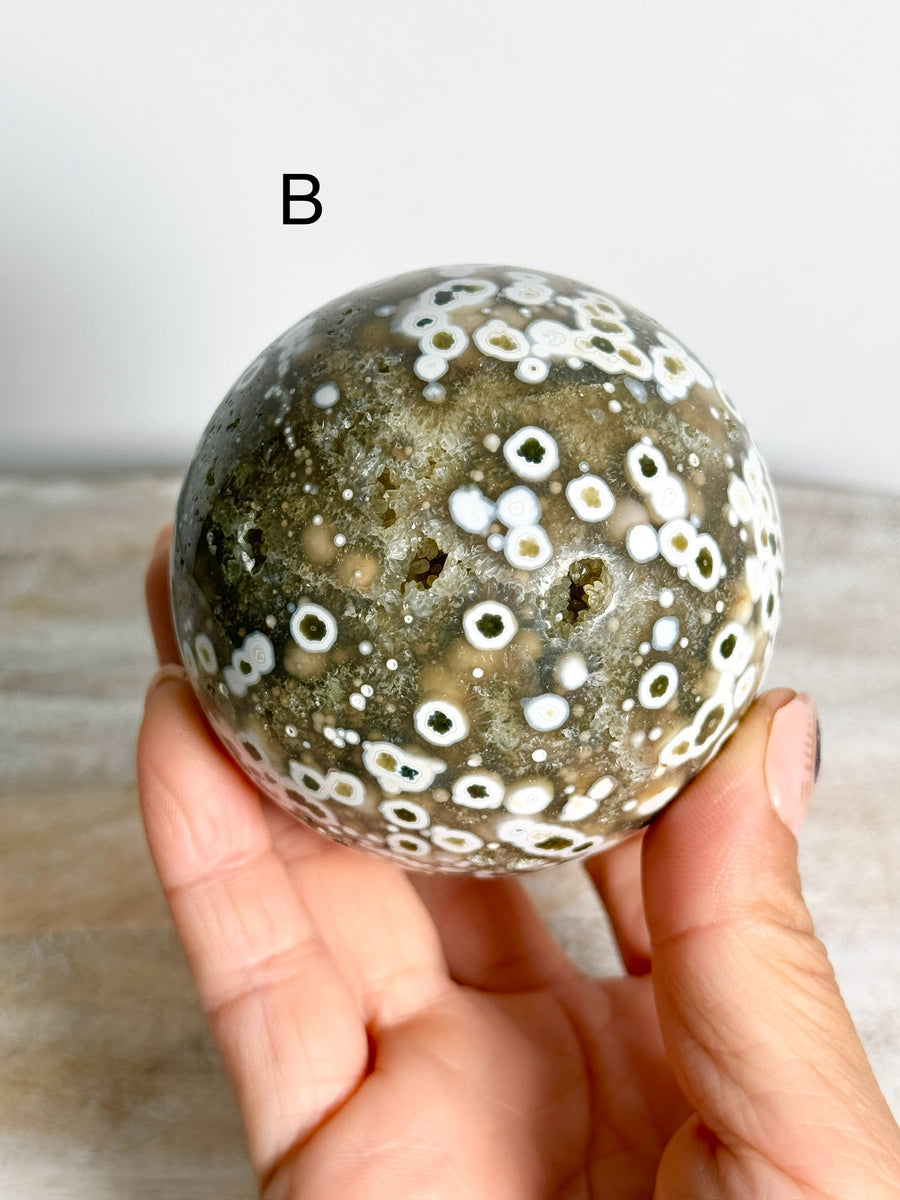 Ocean Jasper Sphere