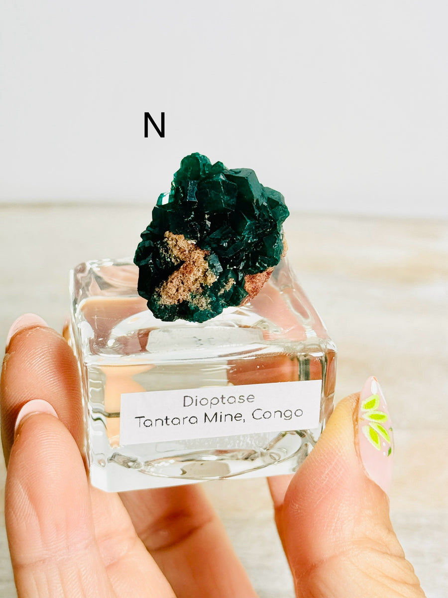 Dioptase from Congo