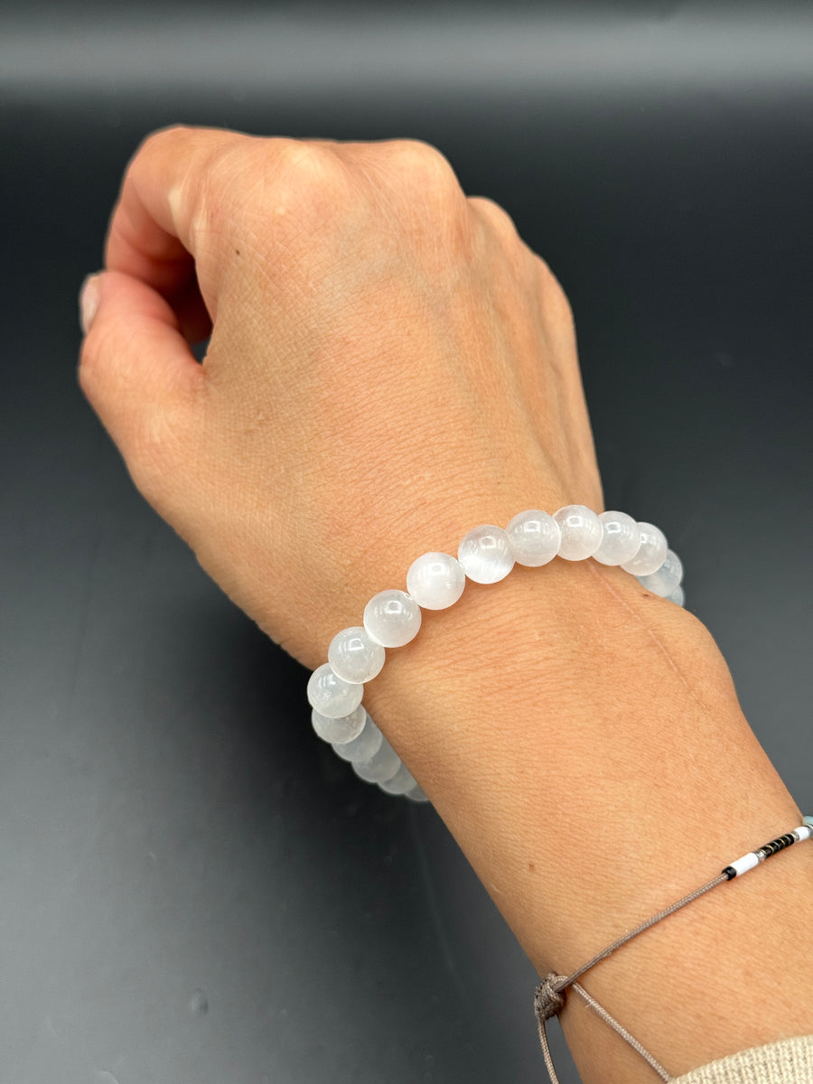 Satin Spar Bracelet