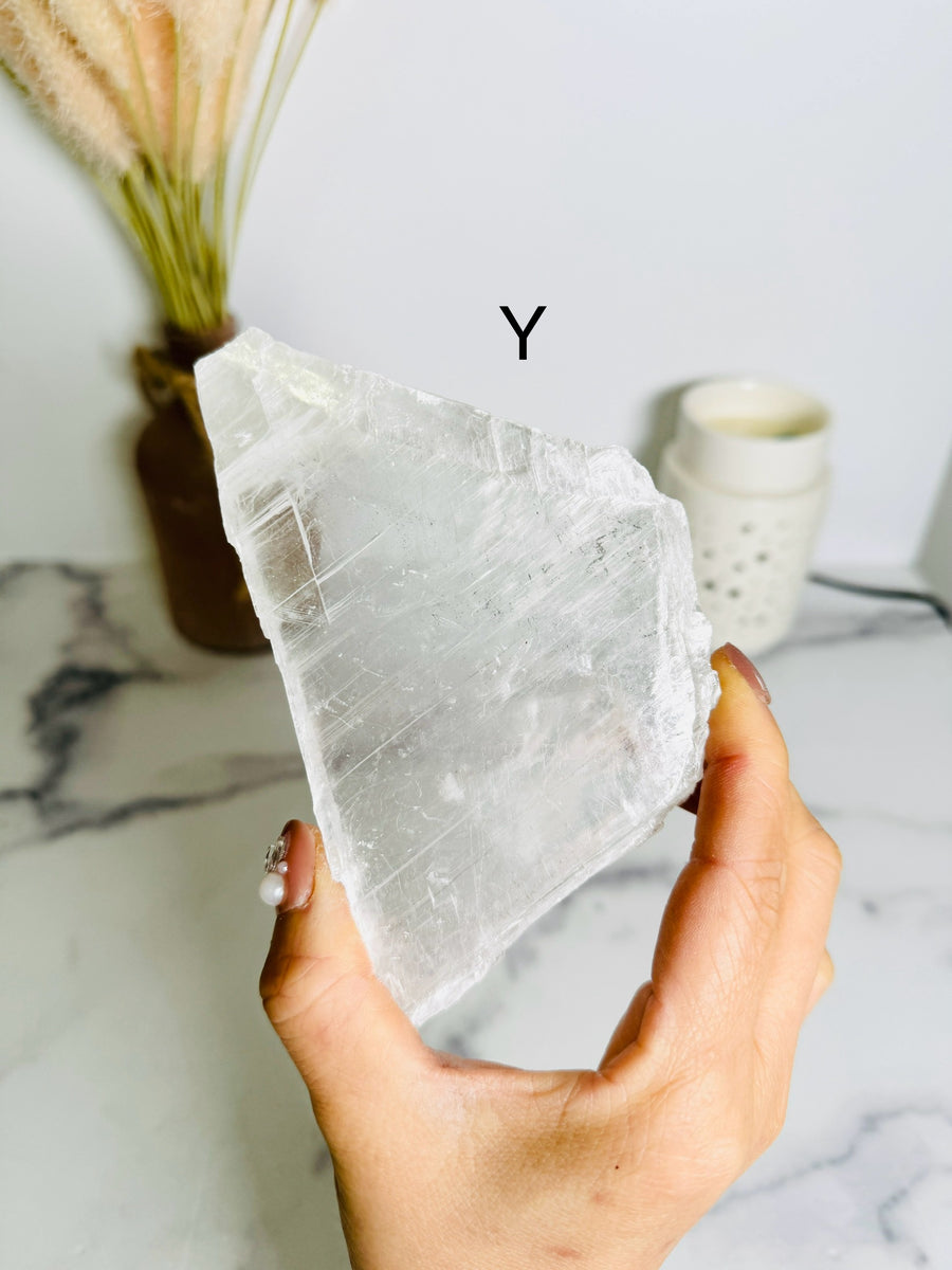 Selenite Slab