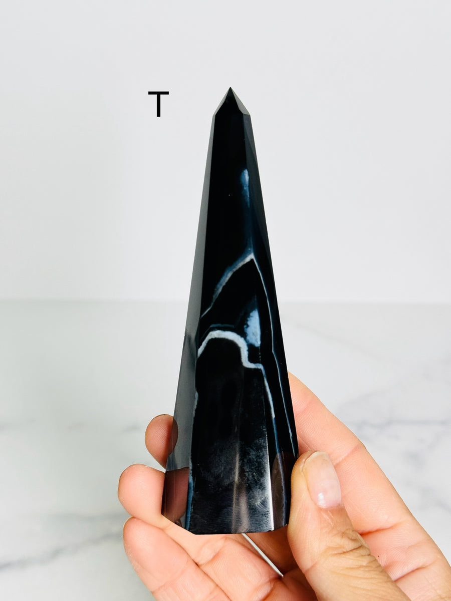 Black Onyx Obelisk Tower