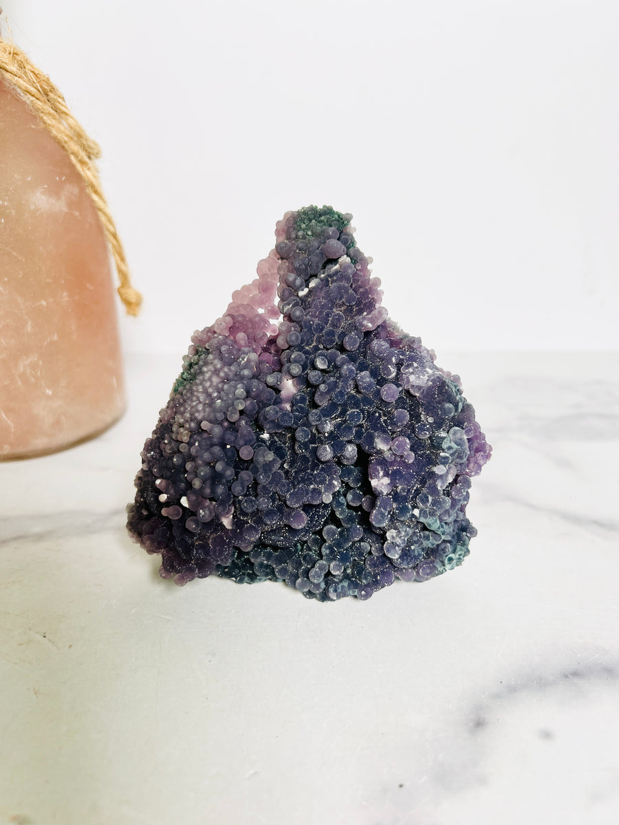 Sparkly Botryoidal Grape Agate Cluster