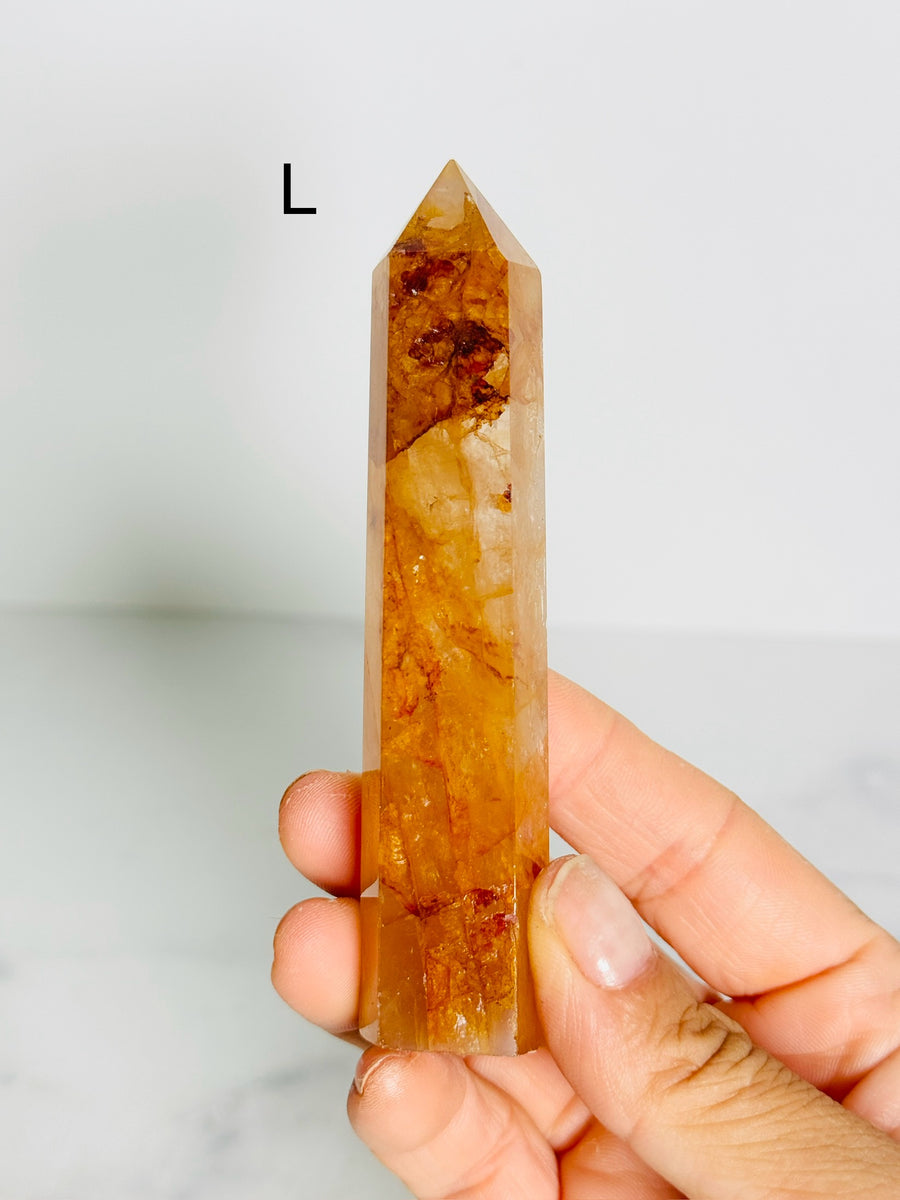 Golden Healer (Hematoid Quartz) Tower