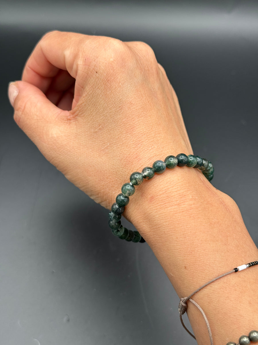 Moss Agate Bracelet