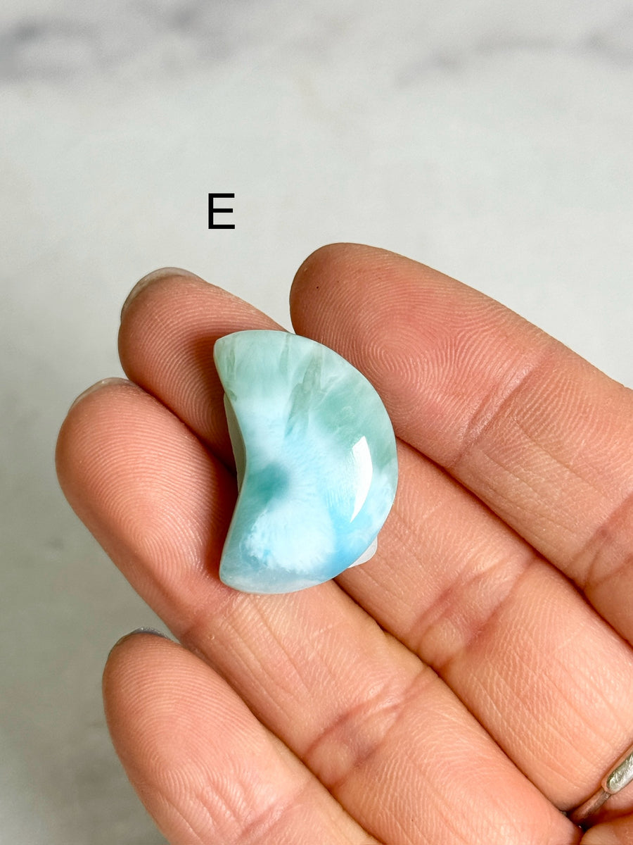 Larimar Carving