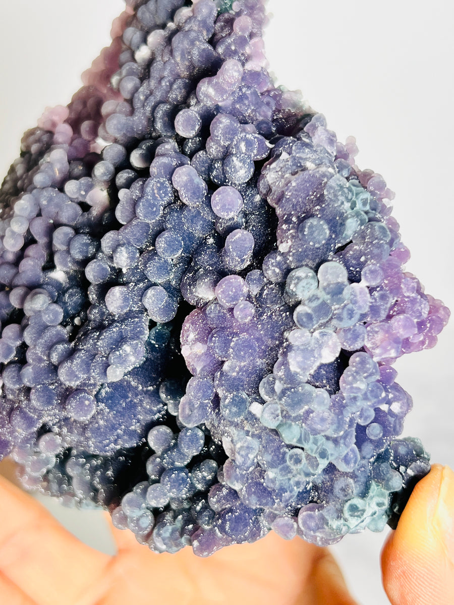 Sparkly Botryoidal Grape Agate Cluster