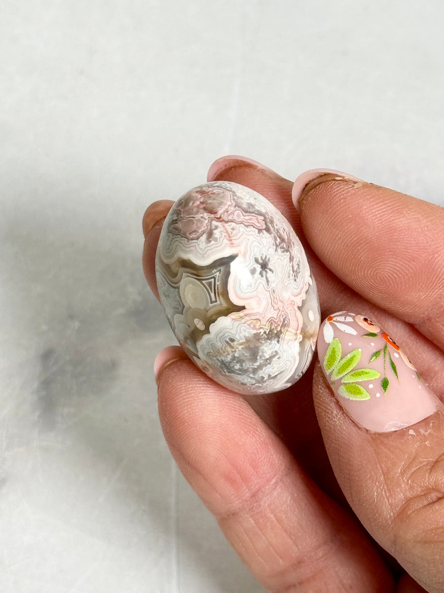 Mexican Crazy Lace Agate Tumbled Stone