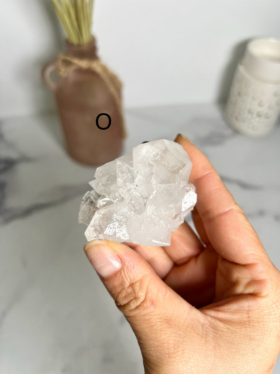 Diamond Apophyllite Cluster