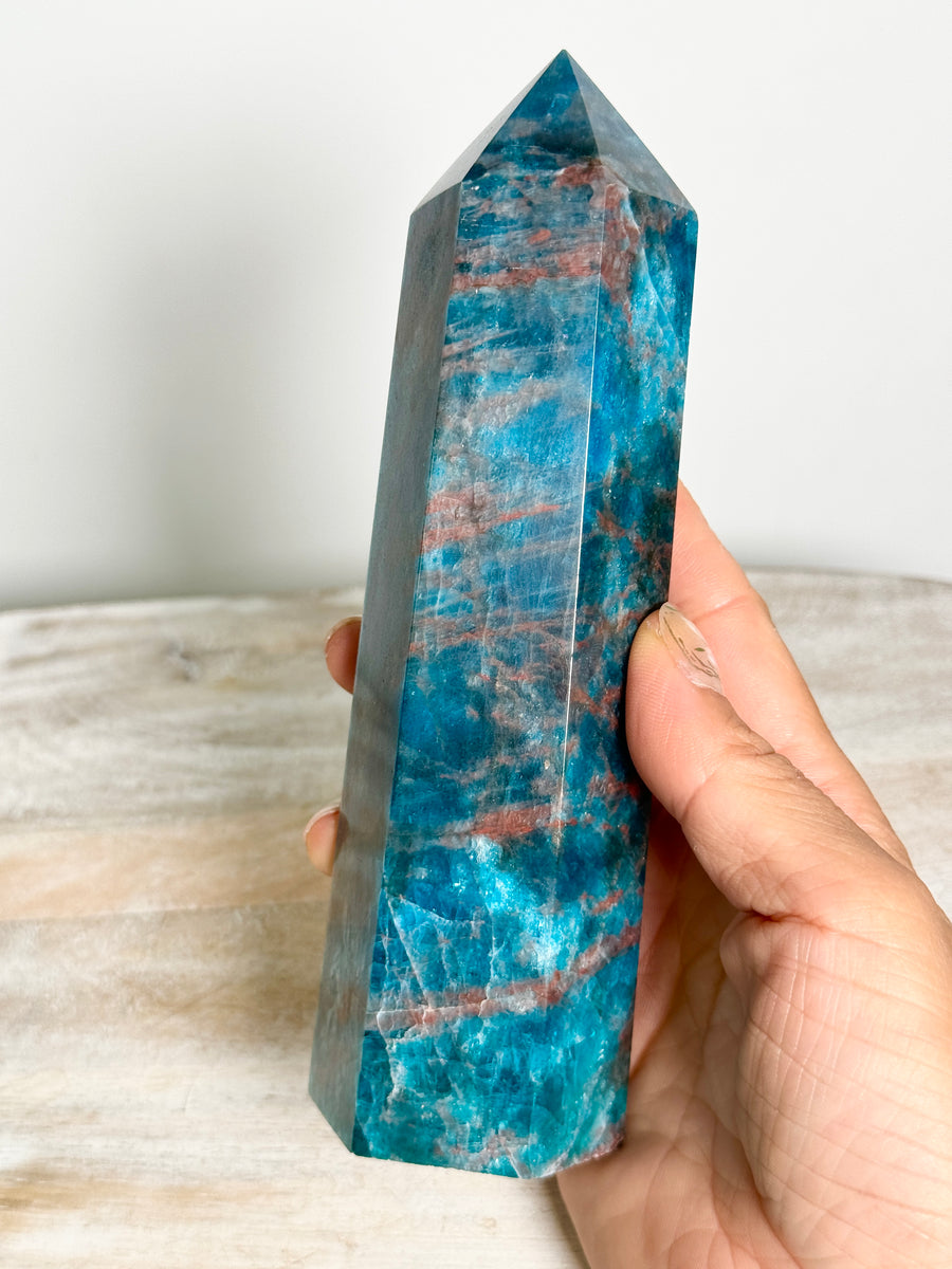 Blue Apatite Tower