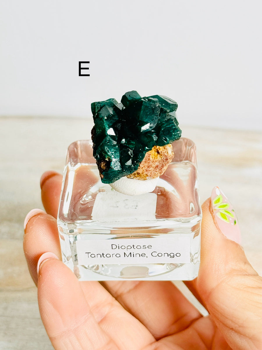 Dioptase from Congo