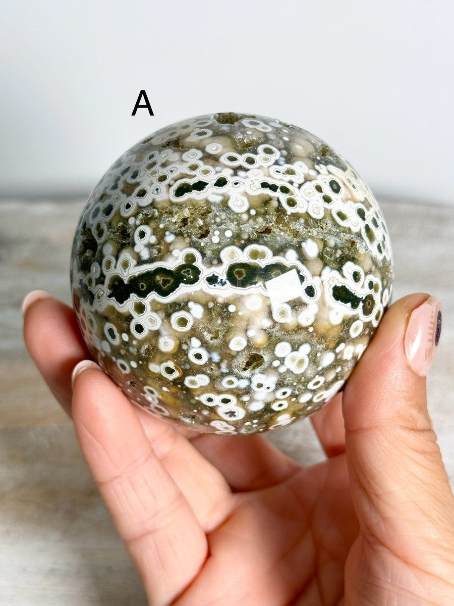 Ocean Jasper Sphere