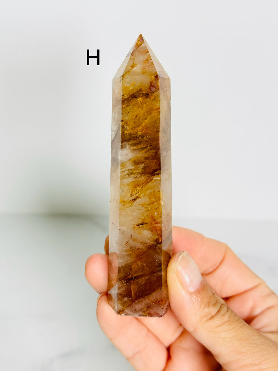 Golden Healer (Hematoid Quartz) Tower