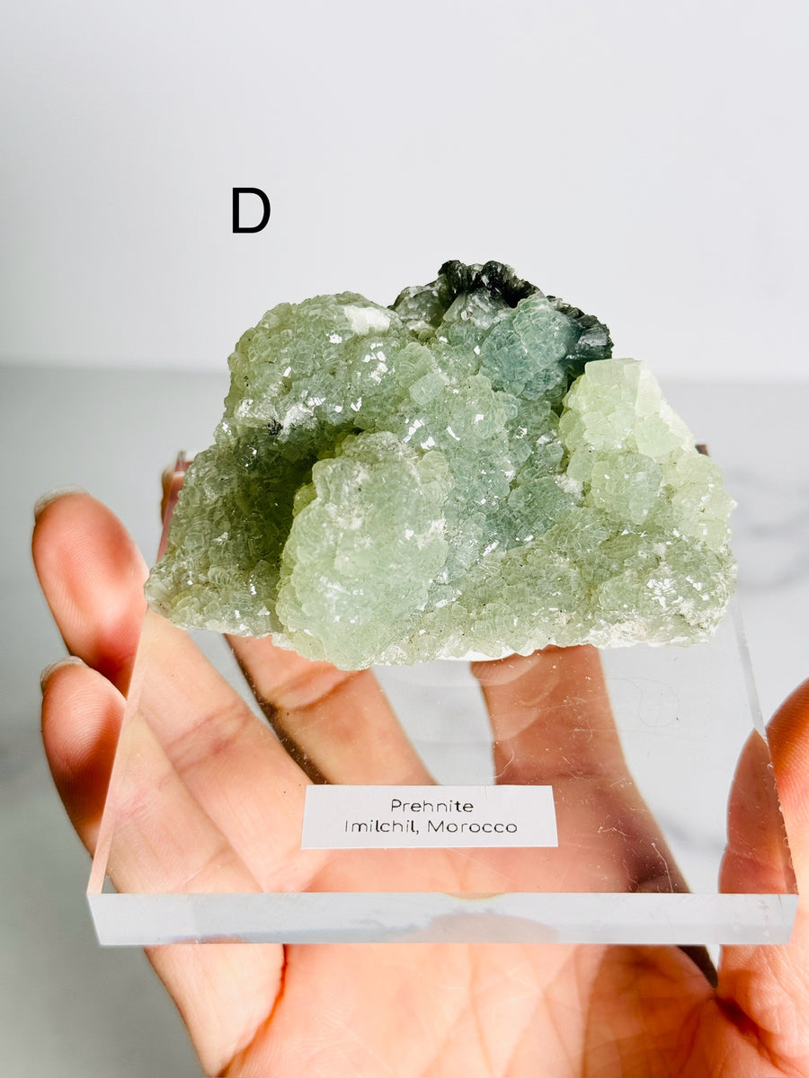 Raw Prehnite from Morocco