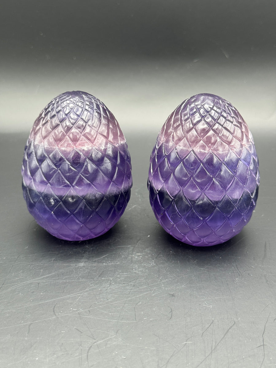 Purple Dragon Egg Carving