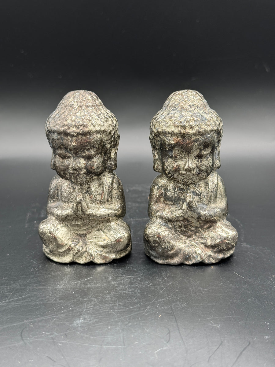 Pyrite Buddha Carving