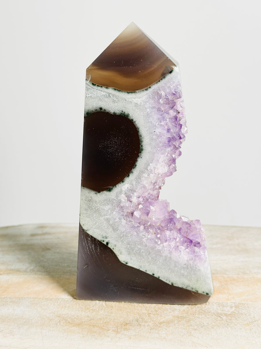 IMPERFECT - Agate Quartz Tower