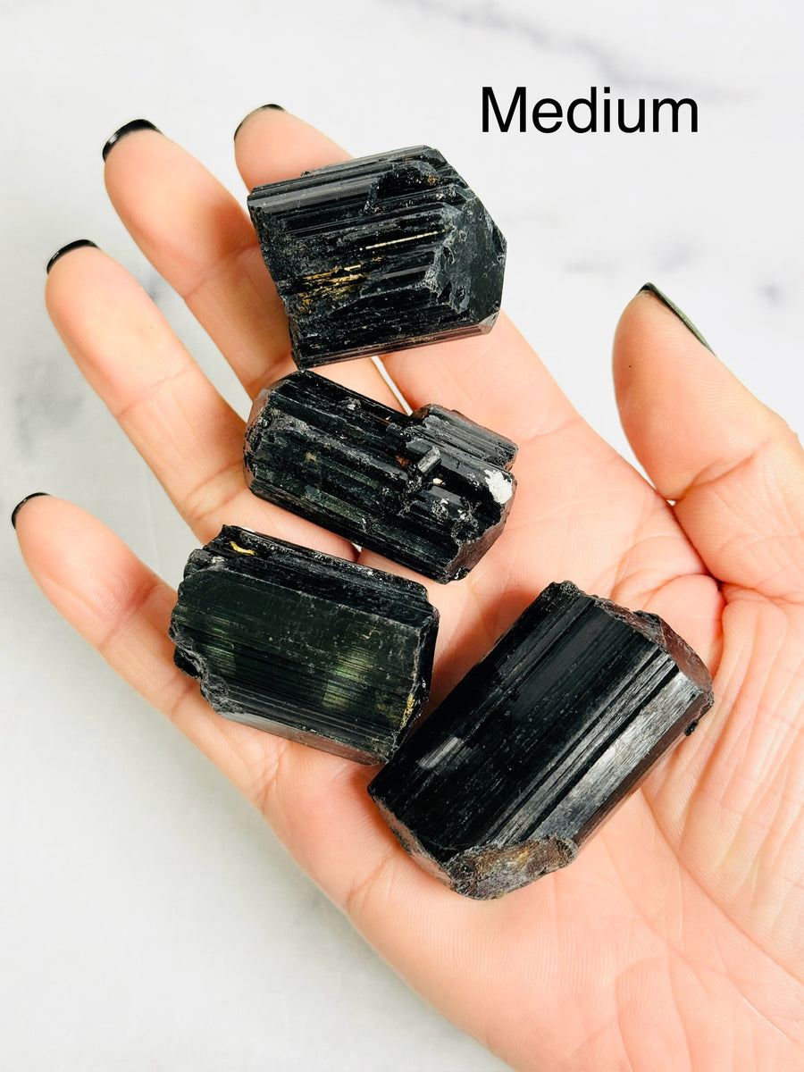 Black Tourmaline Chunks