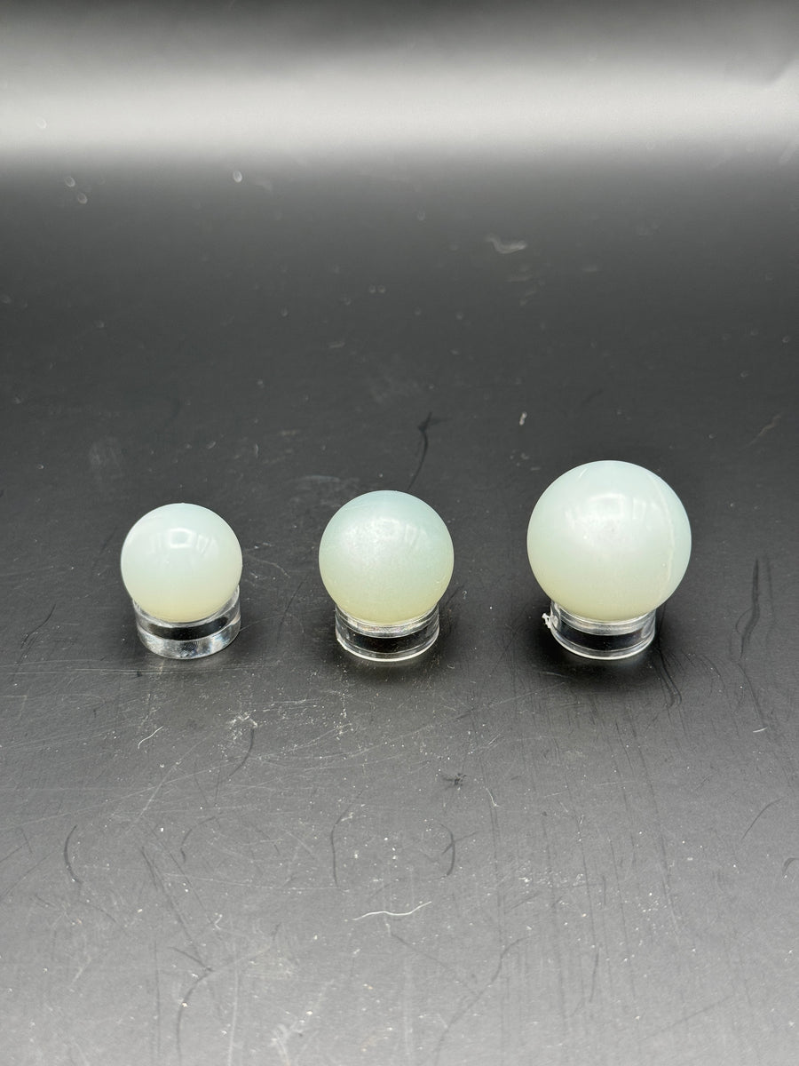 Green Moonstone Small Sphere