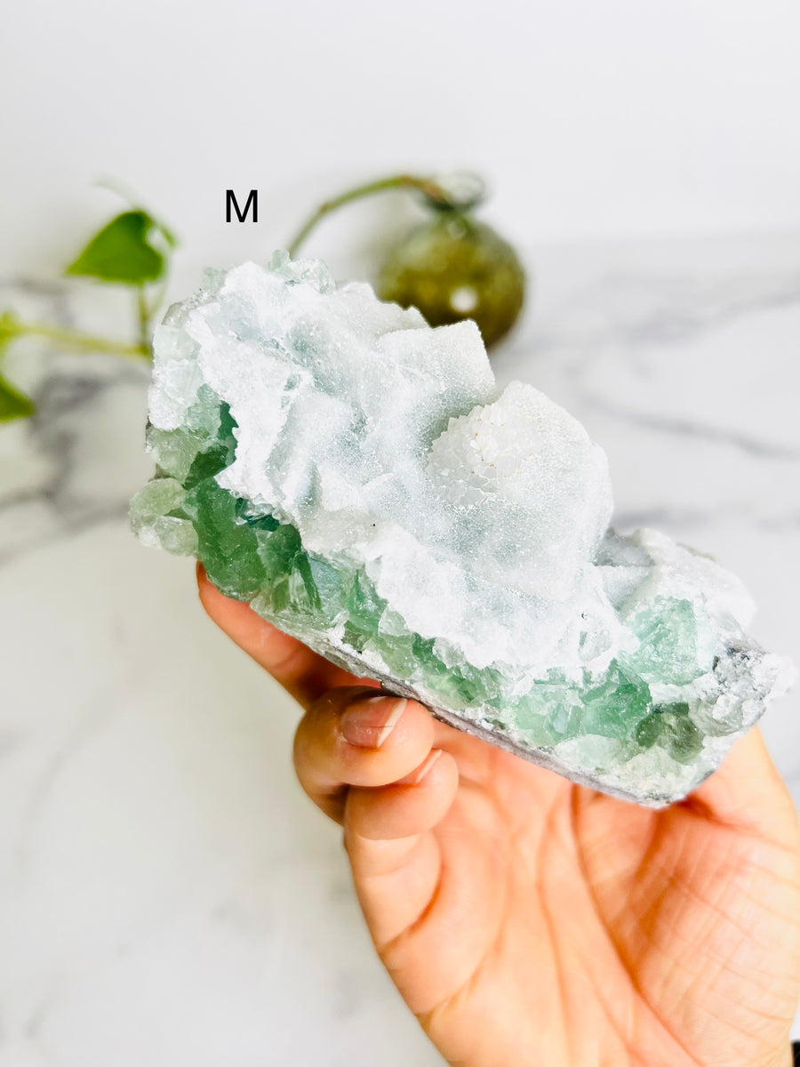 Sugar Fluorite Specimen