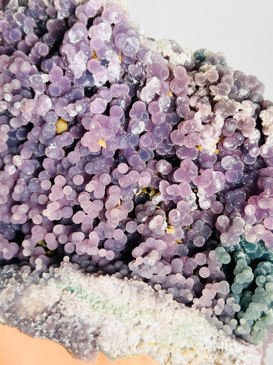 Large Sparkly Botryoidal Grape Agate Cluster