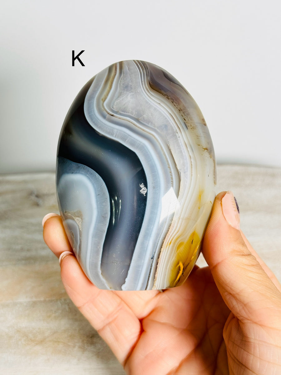 Orca Agate Freeform