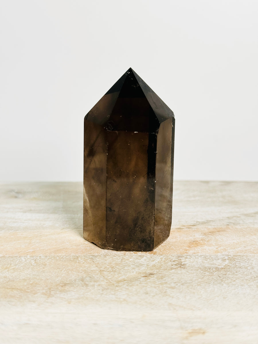 IMPERFECTION Smoky Quartz Tower