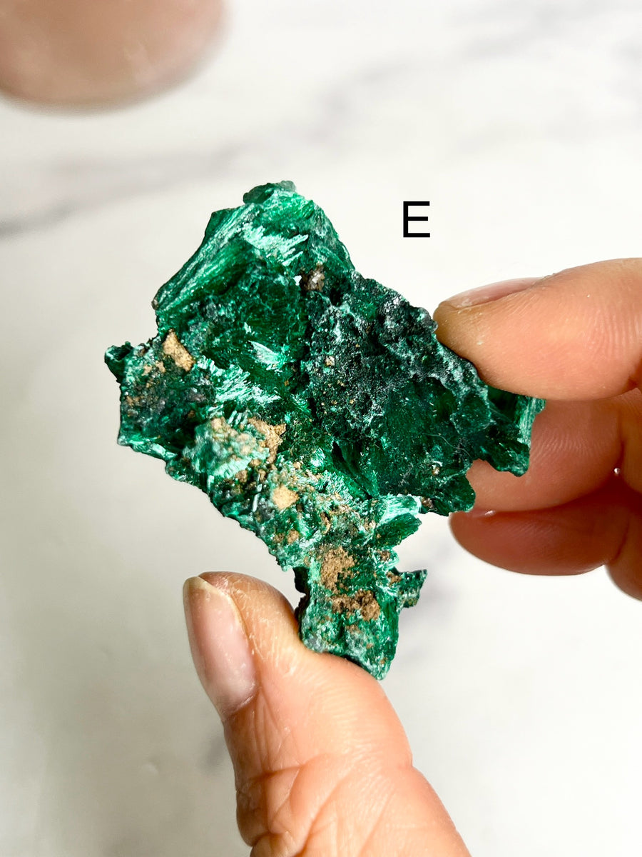 Velvet Malachite Cluster