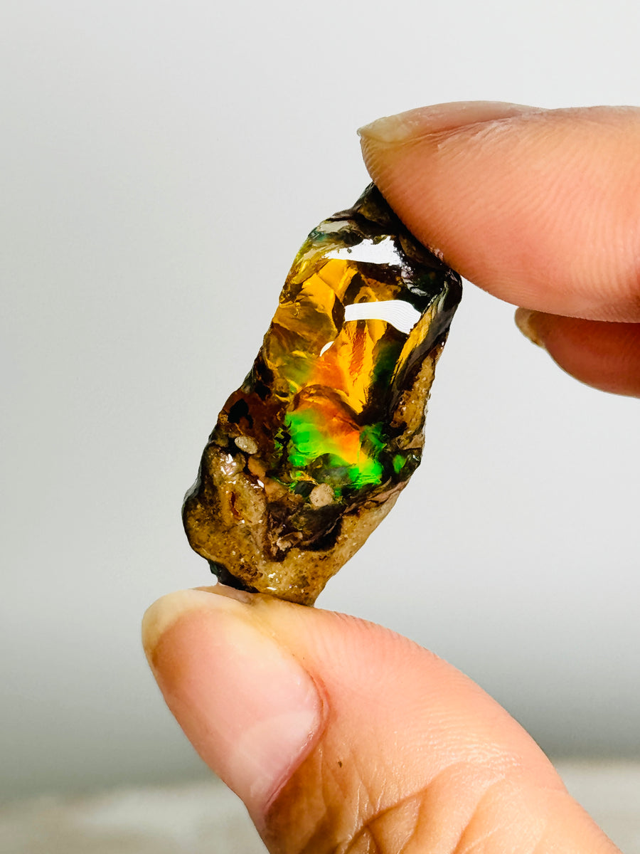 Ethiopian Water Opal in Glass Jar