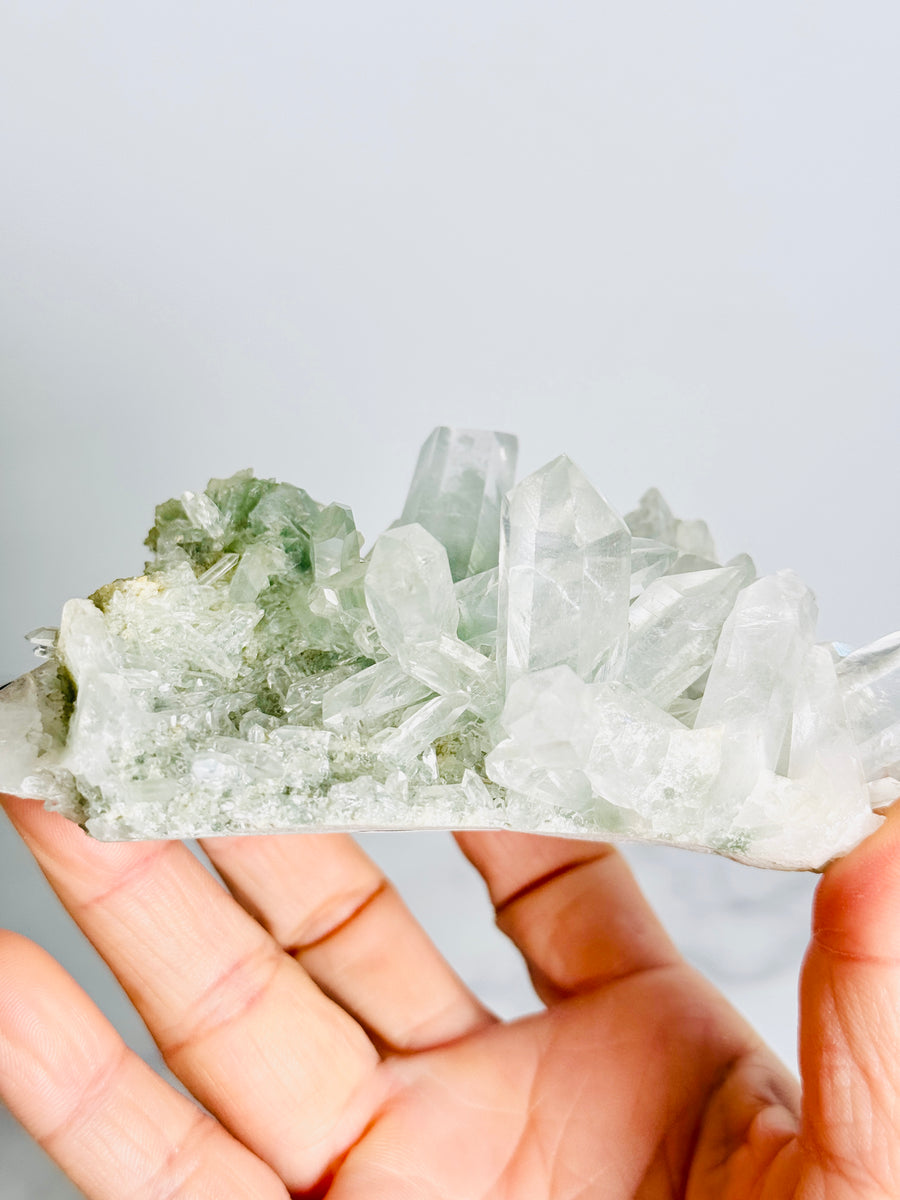 Himalayan Chlorite Quartz Cluster