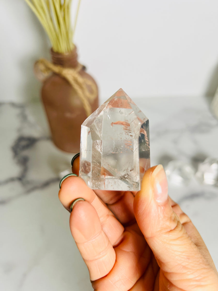 Clear Quartz Tower