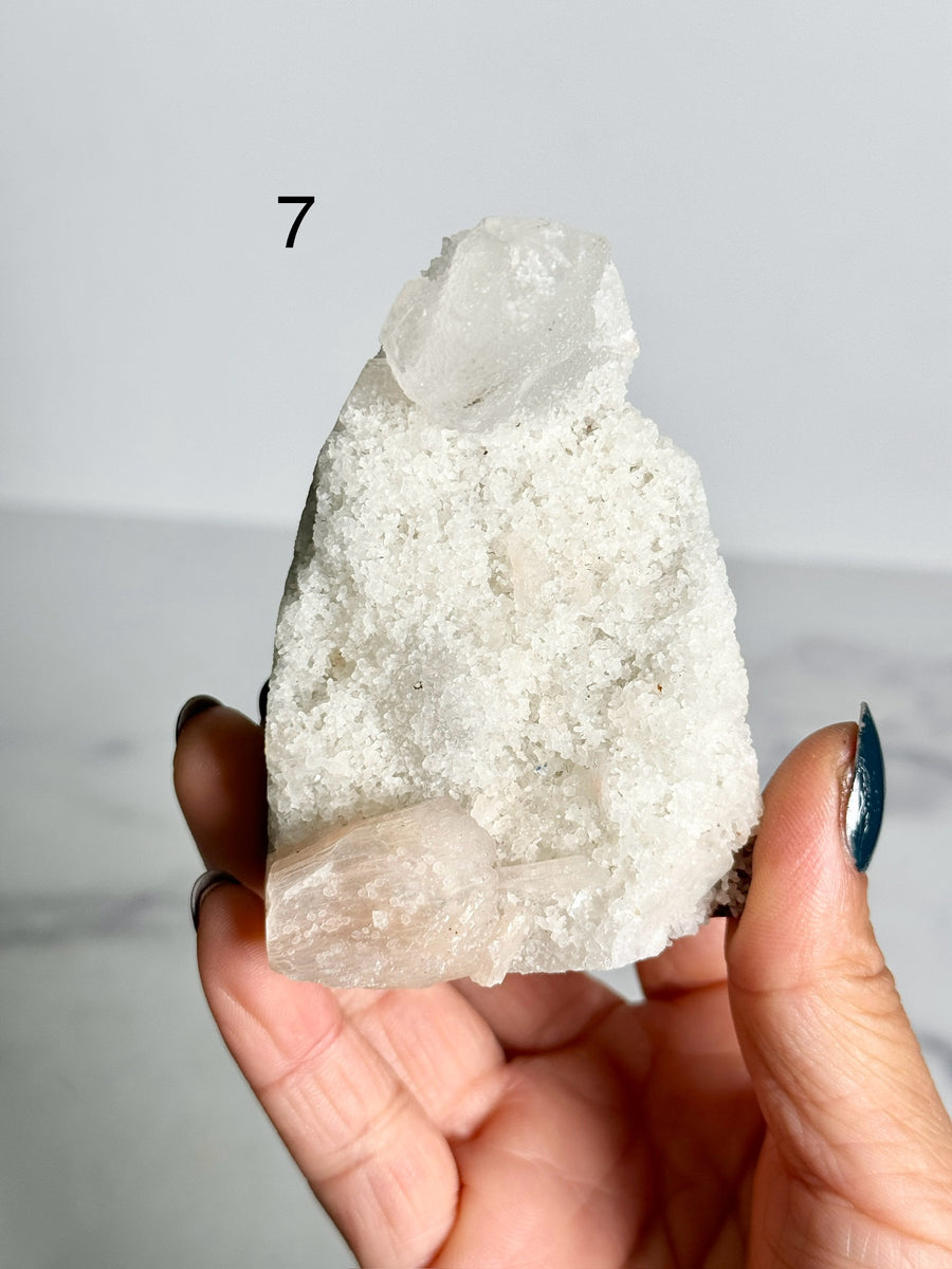 IMPERFECT Apophyllite Cut Base