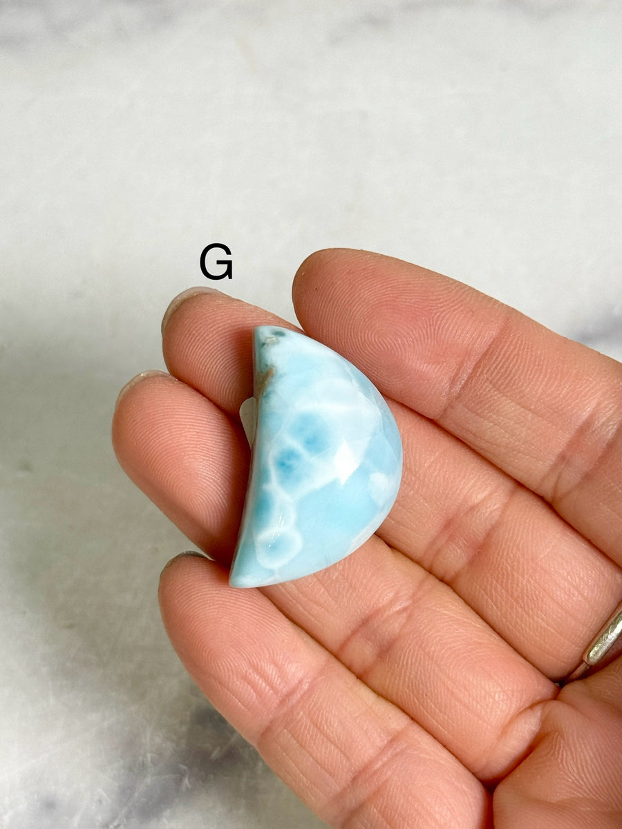 Larimar Carving