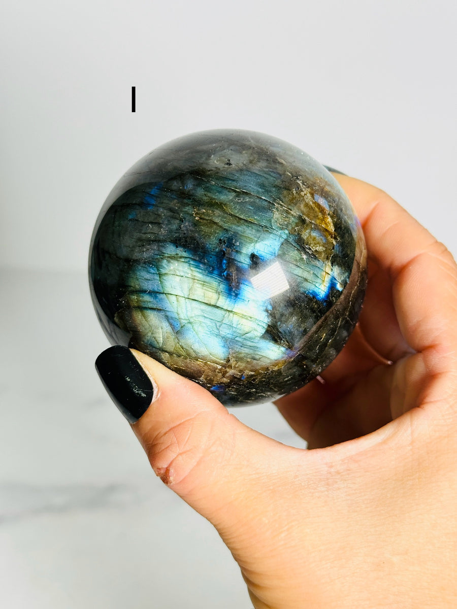 IMPERFECT Labradorite Sphere