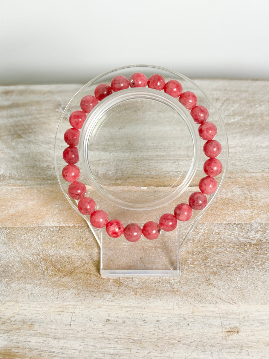 7mm Rhodonite Bracelet